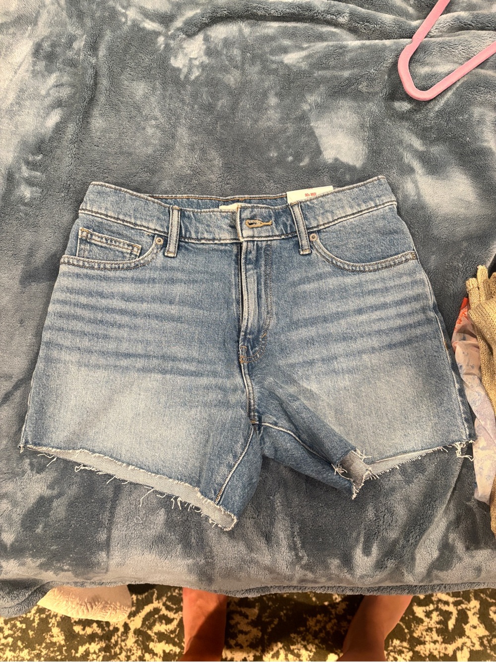 Lucky Brand Light Blue Denim Cutoff Shorts